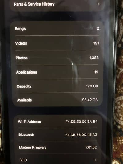 Iphone 11 PTA Official approved 128gb