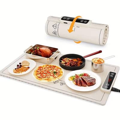 Portable Electric Food Warmer Mat