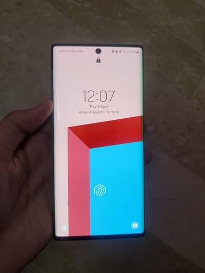 Samsung note 10 8/256 Fresh phone approved dual sim