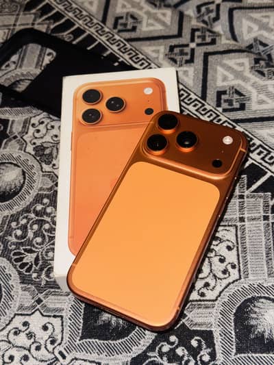 Iphone 17pro jv cosmic orange 256gb 100Battery health