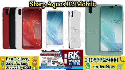 Sharp Aquos R2 Mobile / R3 Aquos / Sharp R5G / R6 Mobile R7 available