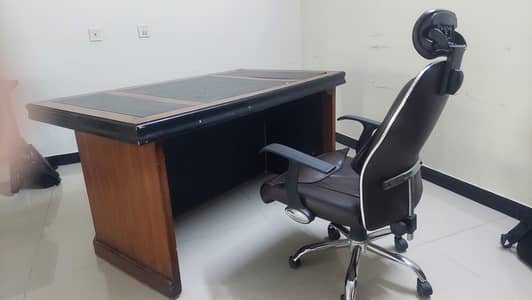 Golden Opportunity to buy a Complete Office Table Set with Chair