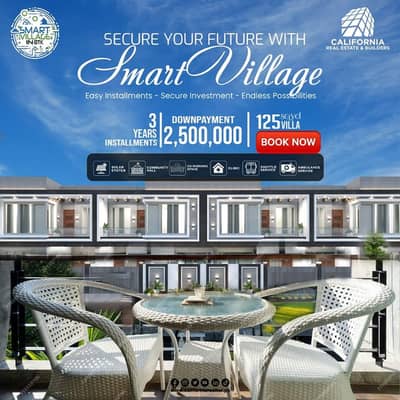 Smart Village, on booking is an exceptional residential villas project located in the heart of Precinct 15,
