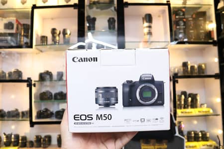 Canon M50+15-45mm Lens