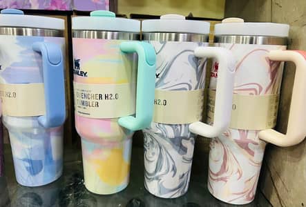 Marble Style Stanley Tumbler / Insulated Water Bottle