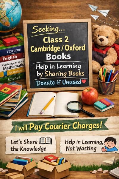 Need Class 2 Cambridge/Oxford Books