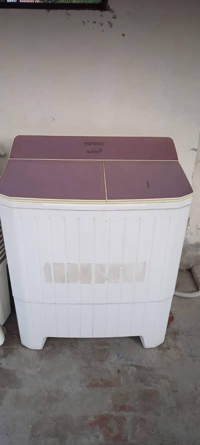 Homage Washing Machine  HW-49112 Glass Top 11 KG