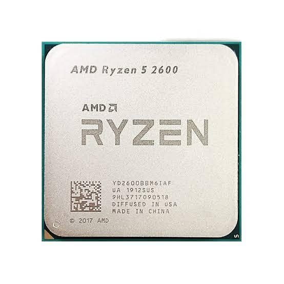 Ryzen 2600 Processor 0