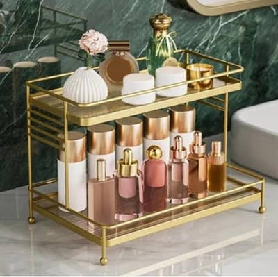 Luxury Rack For Cosmetics Storage