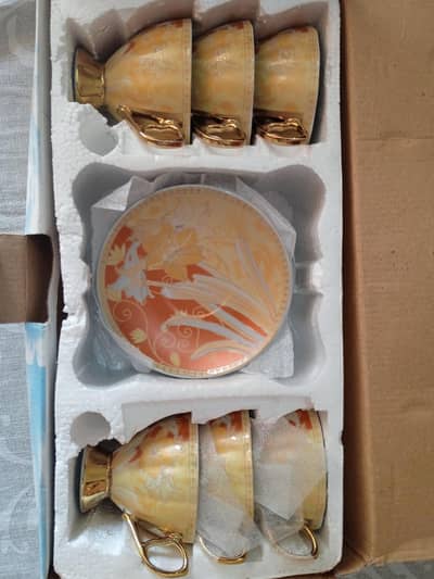 Six Cups With Six Saucers