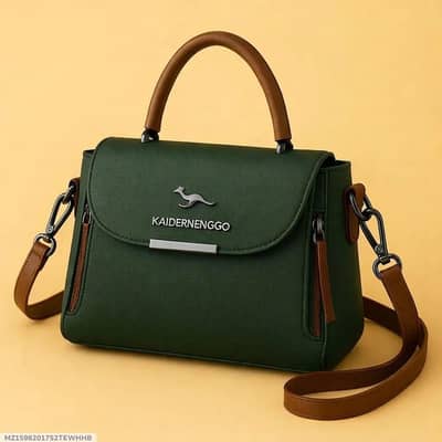 Green Leather Crossbody Bags For Girls
