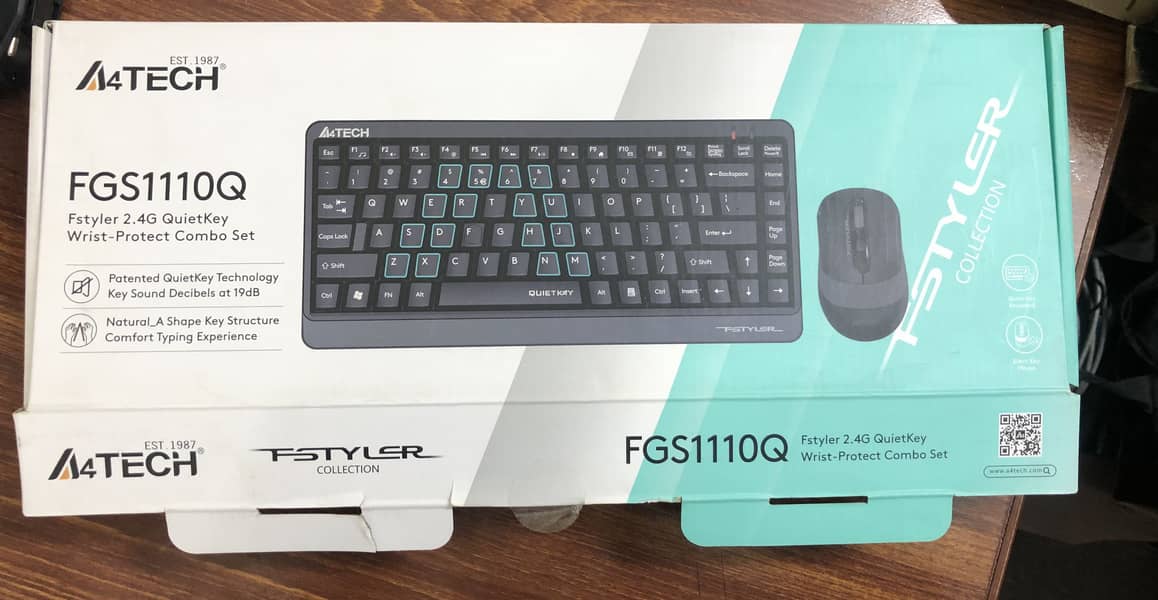 Wireless Keyboard and Mouse 0