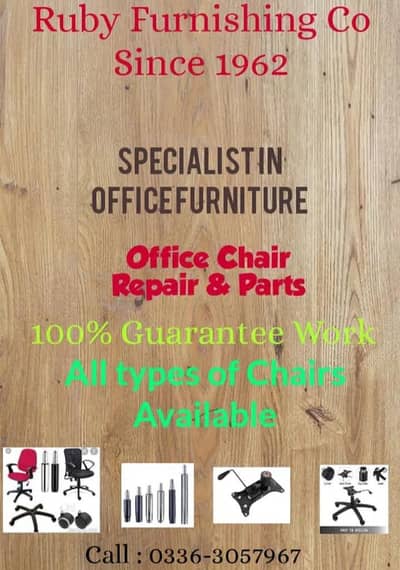 Chair Repairing Service & Components