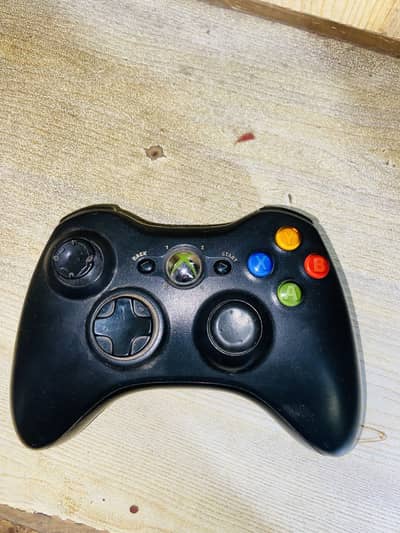 Xbox  with steering wheel