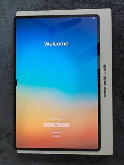 Galaxy Tab S8 Ultra 12/256 comp box