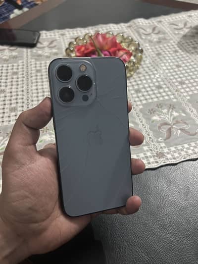 Iphone 13 pro non PTA FU back break 3x minor shake