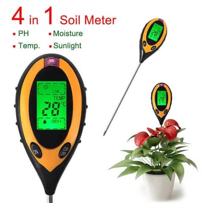 4 in 1 incubator Soil Tester  plant Hygrometer humidity Meter / PH