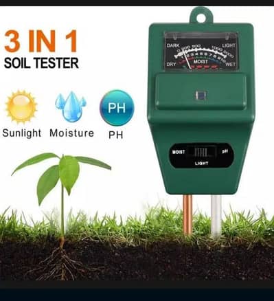 3 In 1 incubator Soil Tester Meter PH Meter Analyzer for Garden