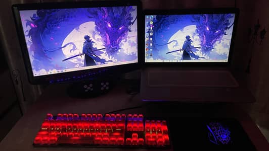 Complete Setup Samsung monitor and Hp Nevy Laptop