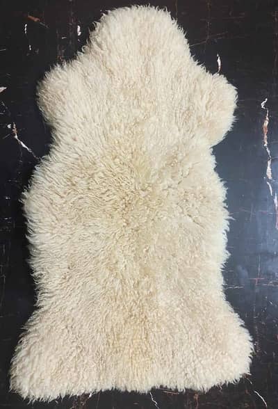 Imported Sheep Fur Rug | Soft Luxury Carpet for Bedro
