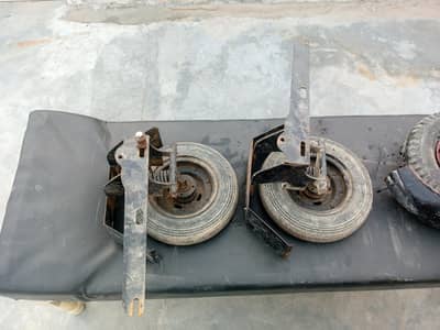 Bike side wheel for Disable person