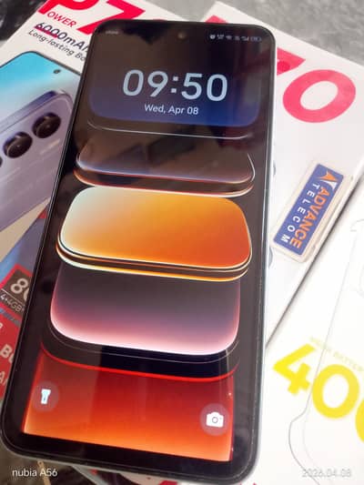 Itel P70 8gb ram/128gb rom (10000 mah battry)