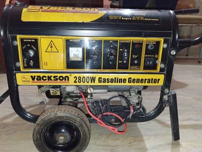Vackson 2.5KVA Generator-Self start, Copper Winding, Gas Kit installed
