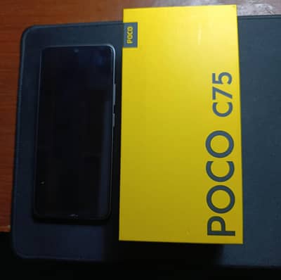 POCO C75 8GB 256GB Gold PTA Approved - With Box