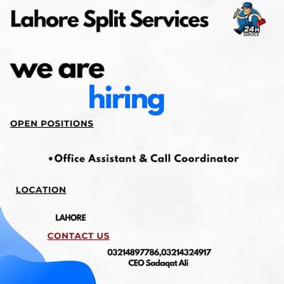 Office Assistant & Call Coordinator