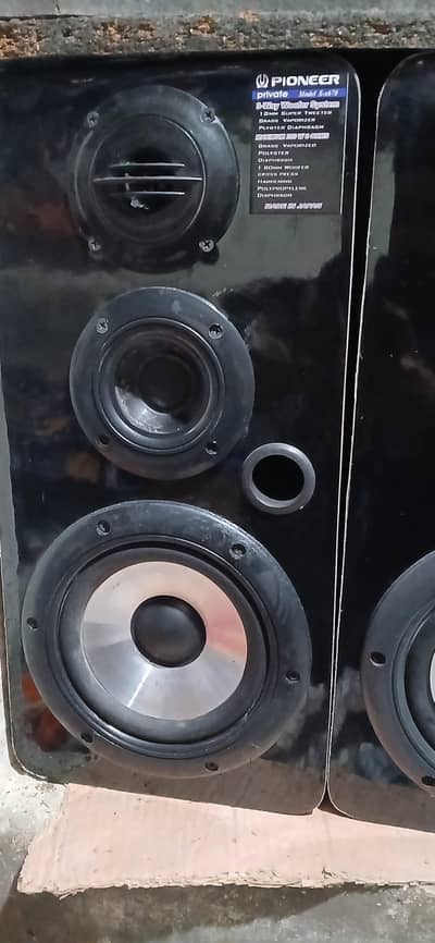 pioneer speaker pair