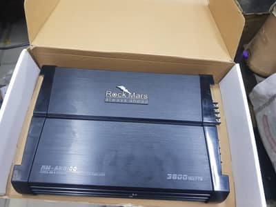 Rockmars 3800watts Amplifier AK6300 Genuine Sealed Condition