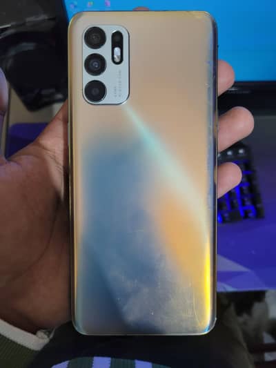 Oppo Reno6/128 gb Storage/8+8 Ram 10/9 Condition/Minor shade on screen