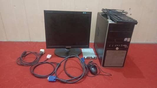 computer set for sel