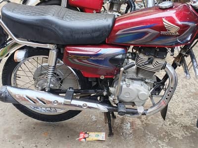 CG125 TOTAL ORIGINAL RED COLOUR