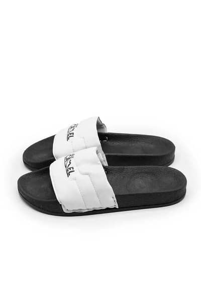 mens white black camel casual slipper