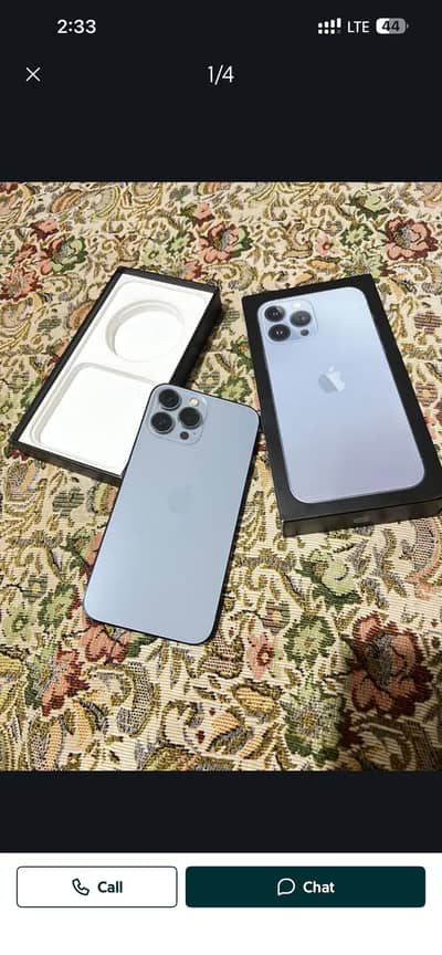 iPhone 13 pro max pta approwed 128/ gb