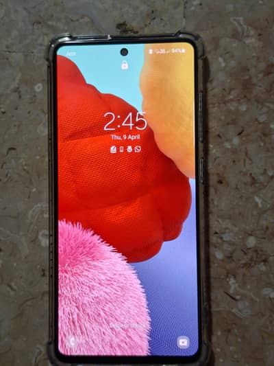 samsung A51.6/128gb along with orignal box official pta approved