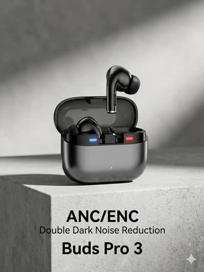 Buds Pro 3 - ANC/ENC Wireless Earbuds (Box Pack)