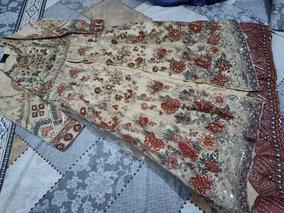 heavy embroided maxi