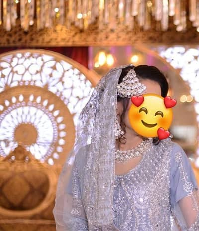 Elegant valima bridal maxi