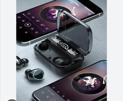 M10 Ultra Earbuds - Heavy Bass - Emergency Powerbank - Brand New