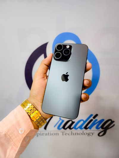 15 Pro Max 256GB Black Titanium Non PTA Complete Box