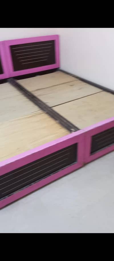 2 single kids bed size 3#6