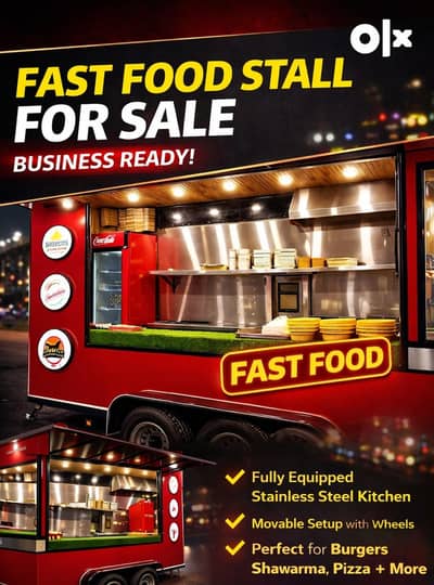 FOOD TRUCK FOR SALE IN JUST 17 LAC PKR 03358442289