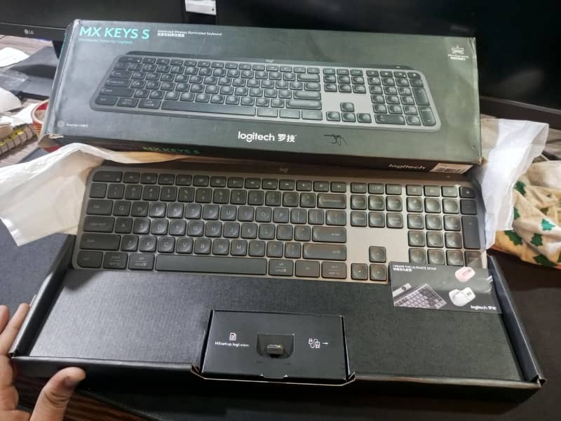 Logitech MX Keys S Keyboard Open Box keyboard Available For sale ...