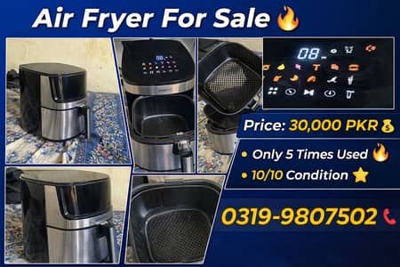 Kenwood Air Fryer for Sale – 10/10 Condition