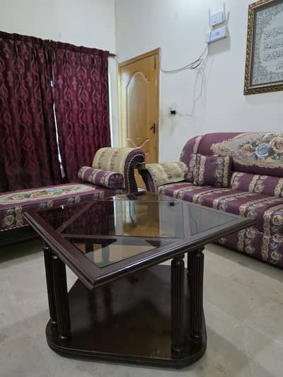 Center table with 2 corner  tables