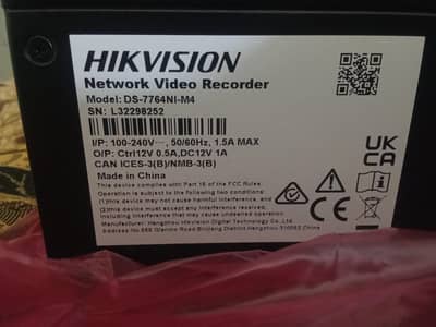Hikvision 64channel NVR