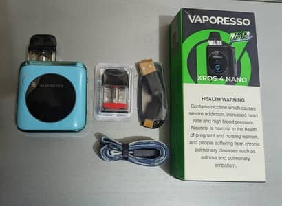 Vaporesso XROS 4 Nano Pod Kit – Like New with Box & Extra Coil