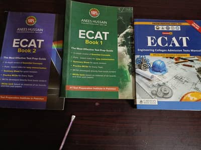 ecat preparation book anees Hussain and carava 2026